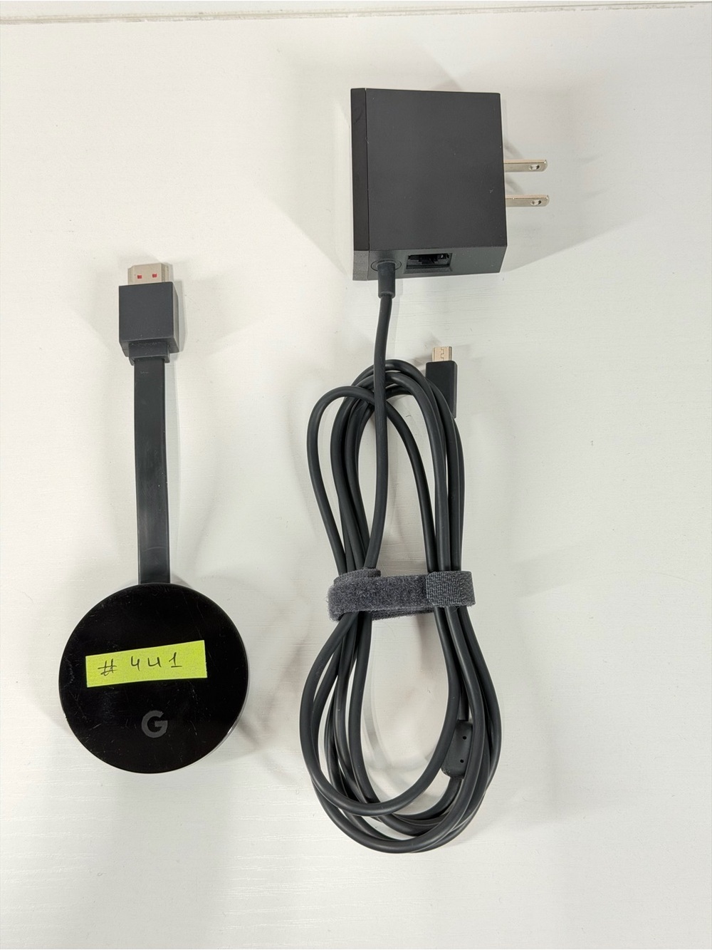 #441 Google Chromecast Ultra 4K HDR Streaming Media Player Black NC2-6A5-D